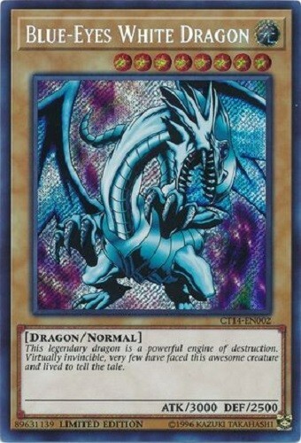 Blue eyes white dragon - blue-eyes,