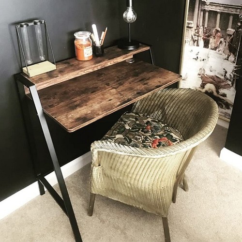 Industrial computer desk home - desk,