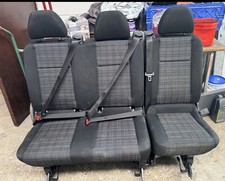 Mercedes Vito Rear Seats  W447 2+1  2014+ Fabric Good condition
