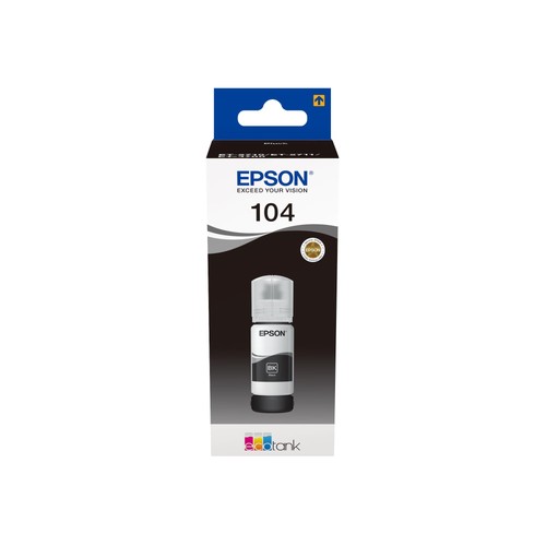 Epson 104 black ink 65ml - epson,