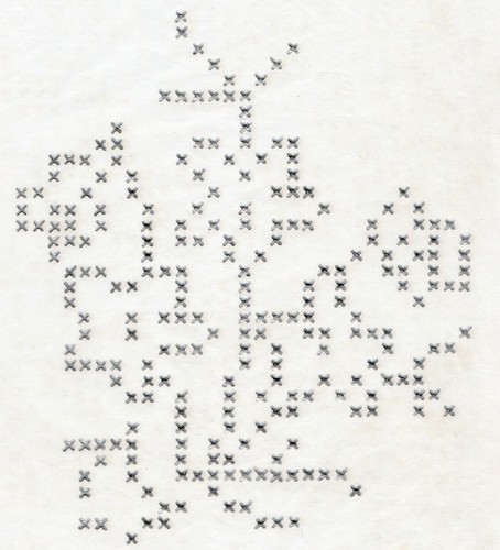 Vintage embroidery transfer - embroidery,