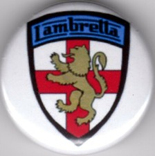 LAMBRETTA Pin Button Badge