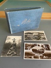 Antique Postcard Album + 3