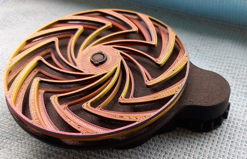 Optical illusion disc - optical,