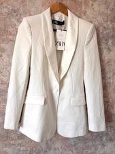 ZARA BLAZER WHITE SIZE XS