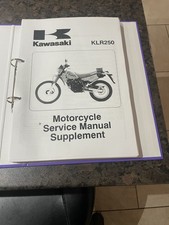 Kawasaki KLR250  1985 Service