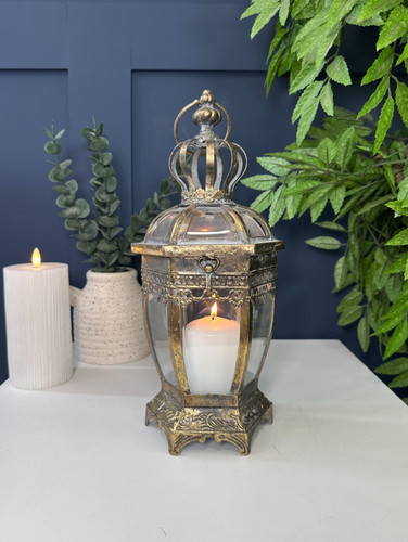 Vintage style glass - vintage, candle