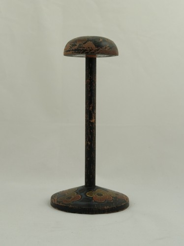 Antique vintage wooden turned - vintage,