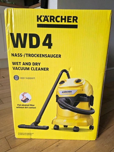 New sealed kärcher 4 wet - new, wd