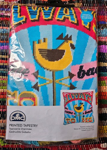 Dmc printed cushion - dmc,