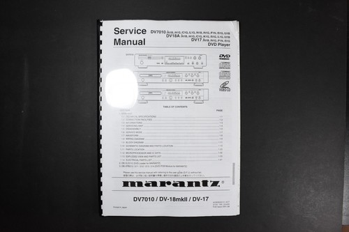 Marantz dv7010 dv18a 18mkii - dv7010,
