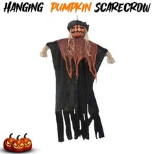 Hanging Pumpkin Scarecrow