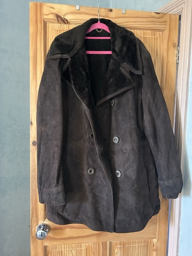 Vintage shearling coat 1960s - vintage,