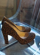 LK Bennett Leopard Shoes High Heels Size 4.5
