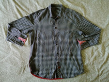 Napapijri men's shirt, multi-colored, checked, size XL, cotton,