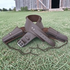 Cowboy Western Leather Double