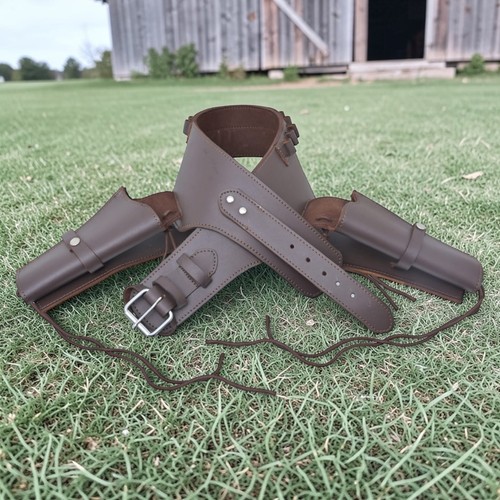 Cowboy western leather - western, double