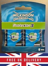 Wilkinson Sword Protector 3 Refill Razor Blades blade for men - 1 4 8 Pack