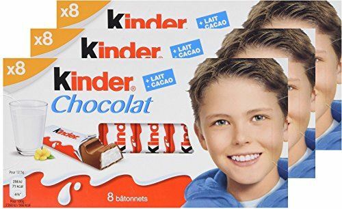 Kinder chocolate 100g 52oz - kinder, 100g/3.52oz