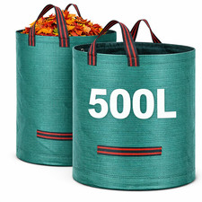 2X 500L Large Garden Waste