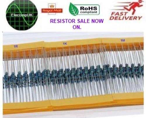 Pcs watt metal film - 20, 1/4