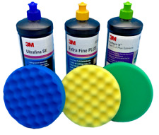 3x 1L 3M Perfect-it III Fast Cut Plus+ Extra fine+ Ultra fine 51815+80349+50383