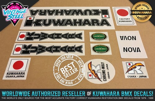 Kuwahara nova bmx decal - kuwahara,