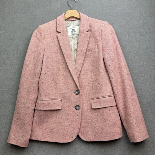 Joules tweed jacket pink - jacket, 8