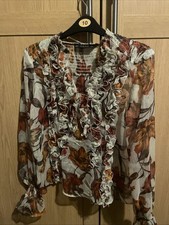 Zara Women's Floral Blouse Uk