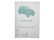 Instruction Book Ford Popular