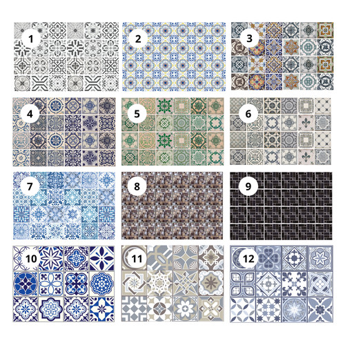 Tile transfer wall - tile, sticker