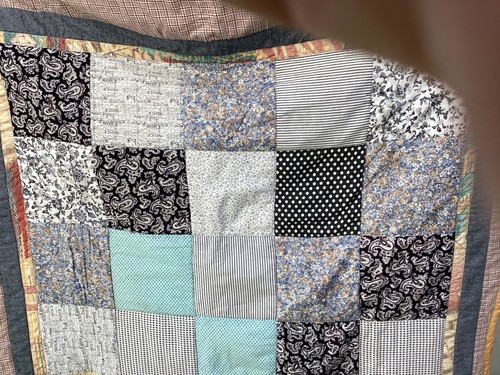 Handmade patchwork lap bed - handmade, lap/bed