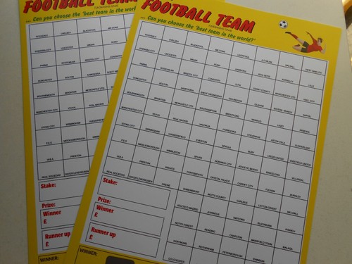 Football scratch cards set - scratch,