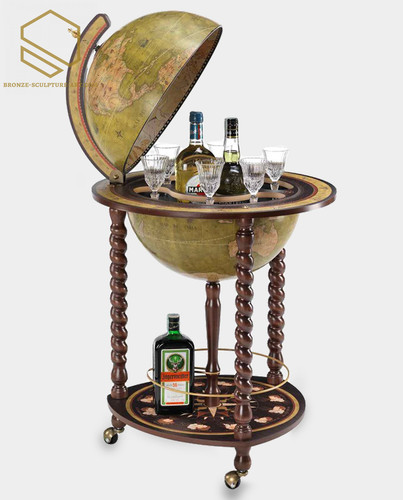 Bar globe drinks cabinet - bar,