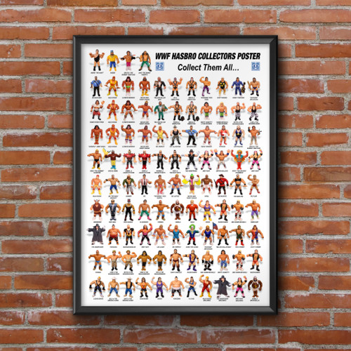 Custom wwf hasbro checklist - custom,
