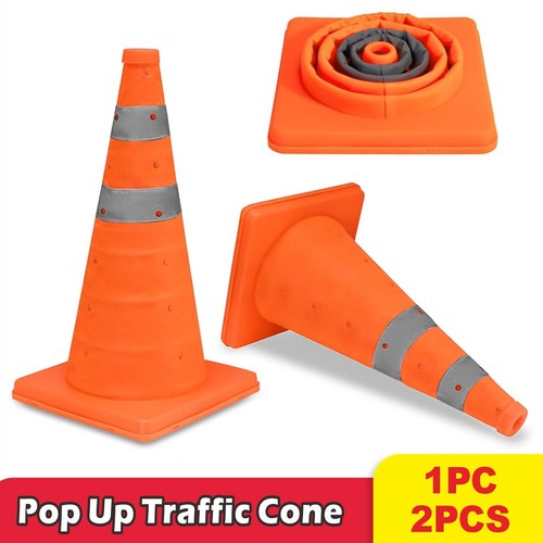 Pop safety traffic cone - 18",