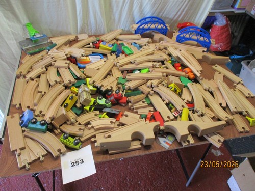 Wooden train track bundle - wooden,