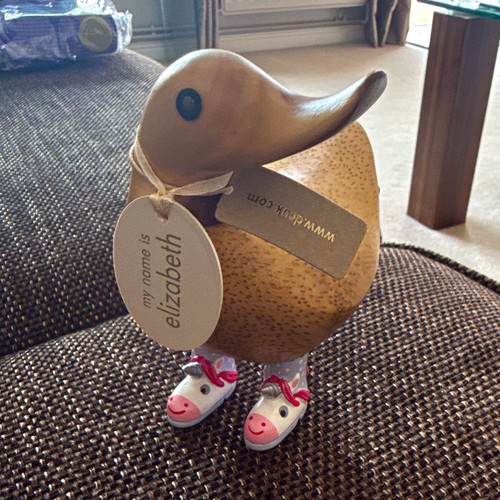 Dcuk wooden duck figurine - wooden,