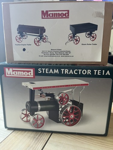 Vintage mamod steam tractor - vintage,