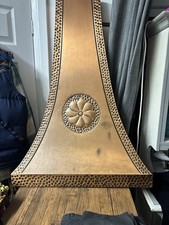 Hammered Copper Fireplace