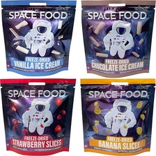 4 x SPACE FOOD - ICE CREAM &