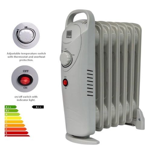 Electric portable radiator - radiator, oil