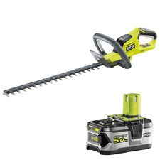 Ryobi OHT1845 18V ONE+ Cordless 45cm Hedge Trimmer & 5AH 18V Battery Kit