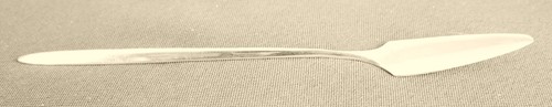 Sterling silver butter knife - silver,