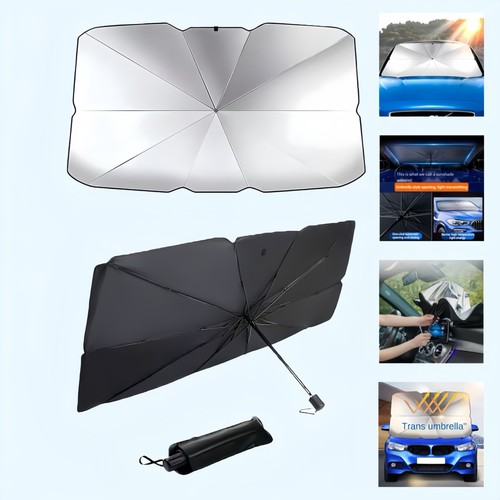 Car windscreen sunshade - car,