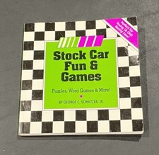 Vintage NASCAR Book - Stock