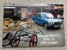 Triumph 2500TC, 2000TC & 2500S