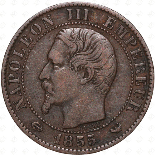 1855 france napoleon - iii, 5