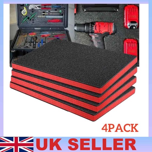 4pcs cuttable tool box foam - cuttable,