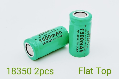 18350 2pcs rechargeable - 18350,